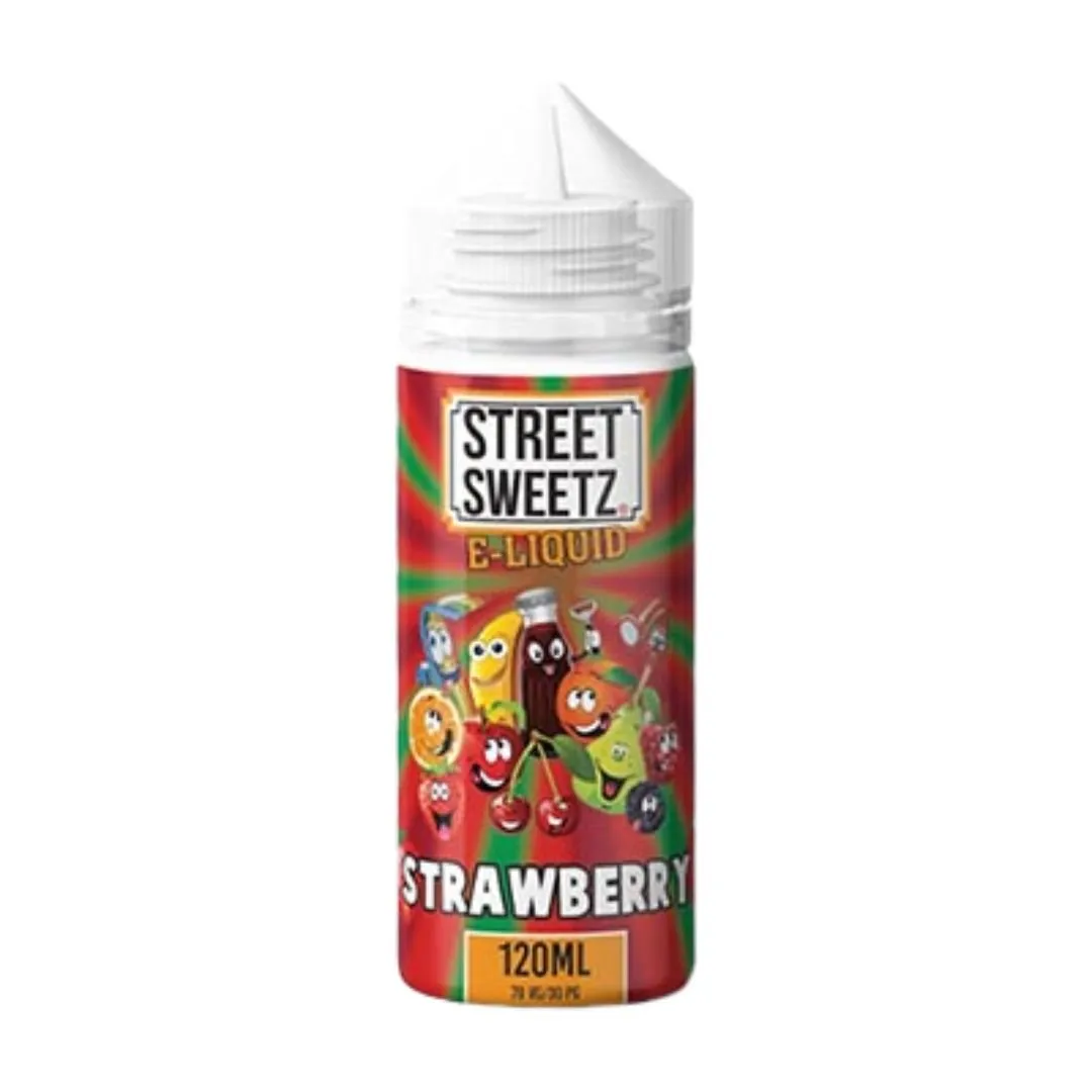 Street Sweetz 120ml Shortfill | Best UK Deal | Any 4 For £54