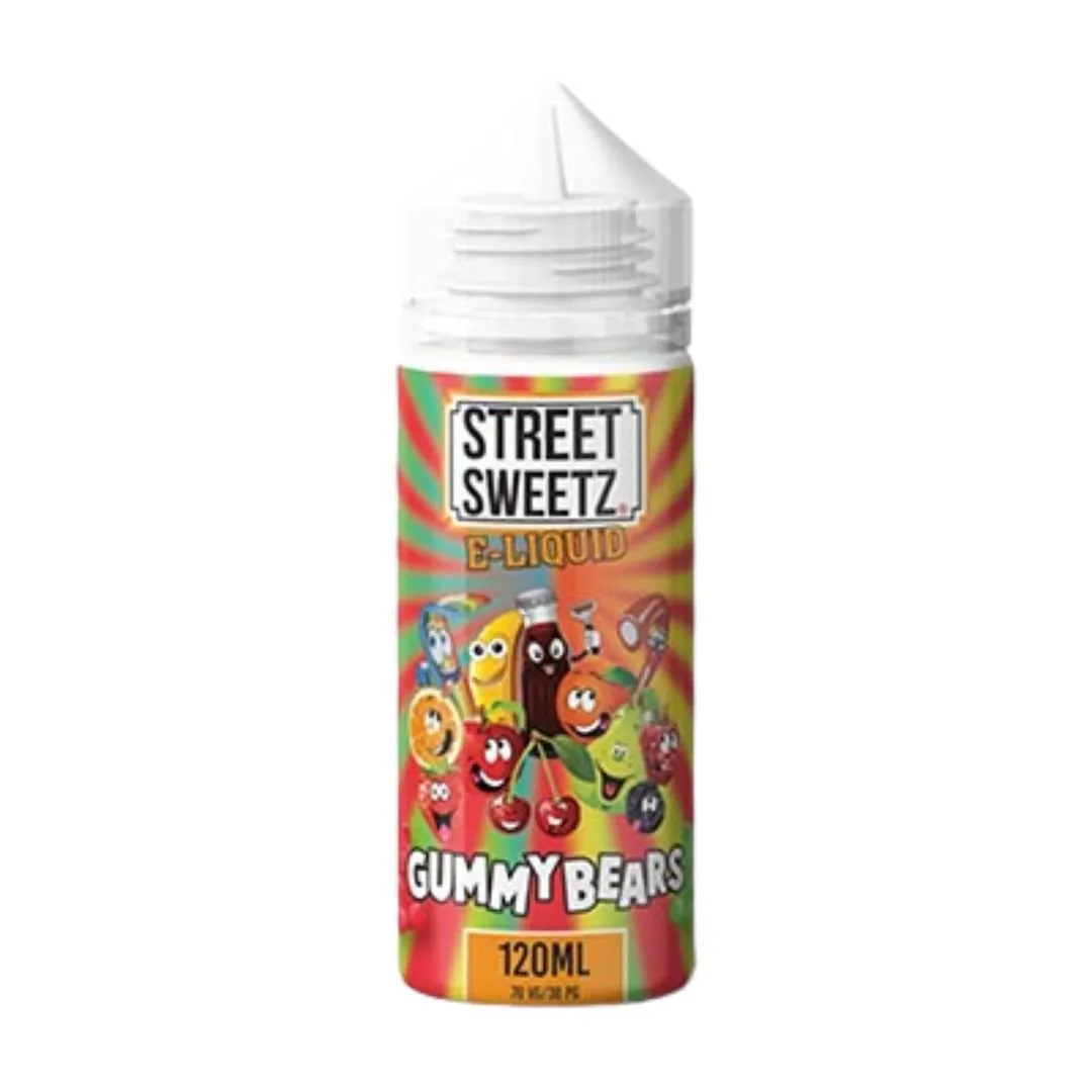 Street Sweetz 120ml Shortfill | Best UK Deal | Any 4 For £54