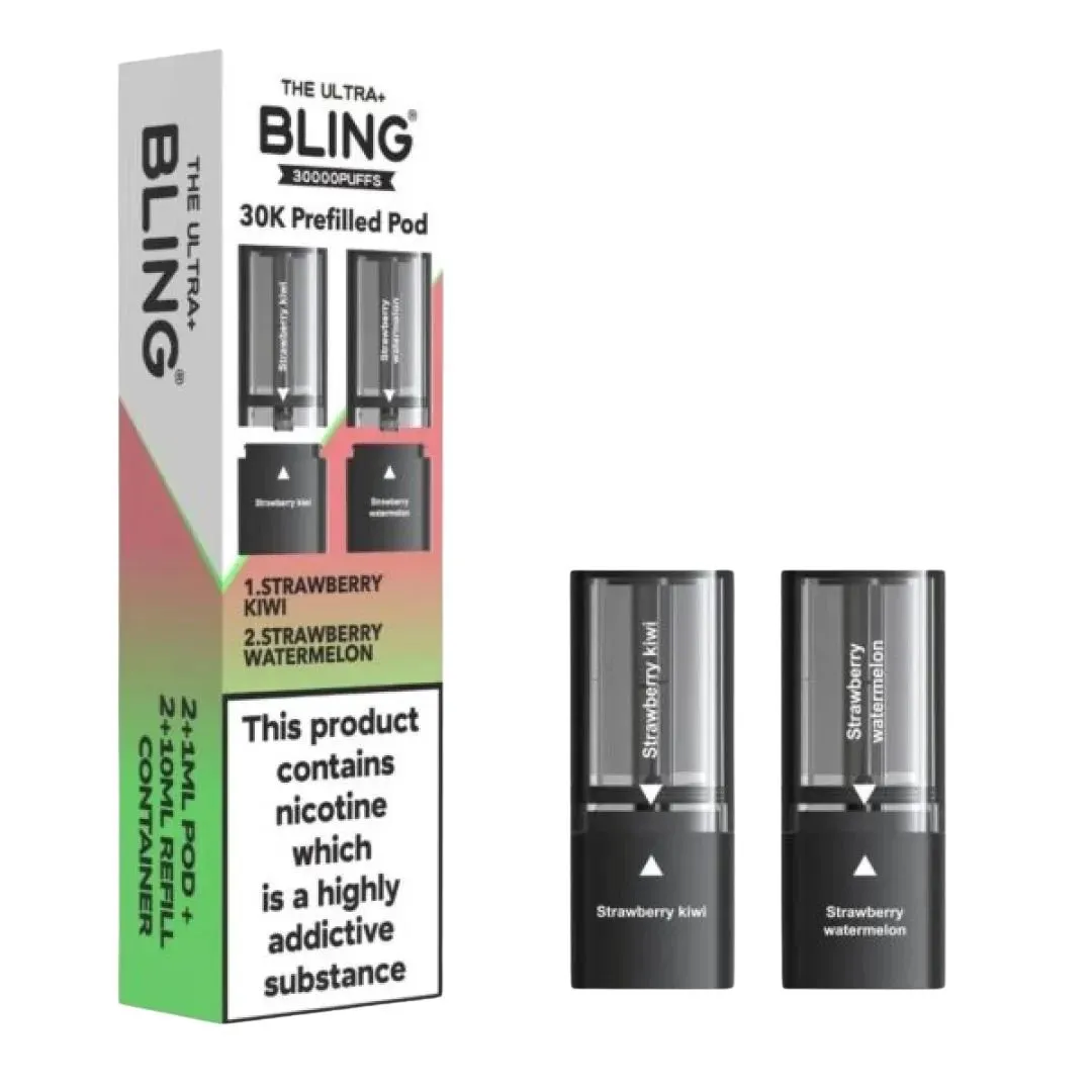 The Crystal Bling Ultra Plus 30k Prefilled Pods | £6.89