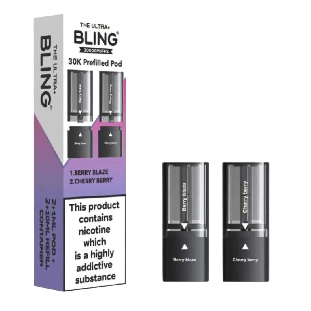 The Crystal Bling Ultra Plus 30k Prefilled Pods