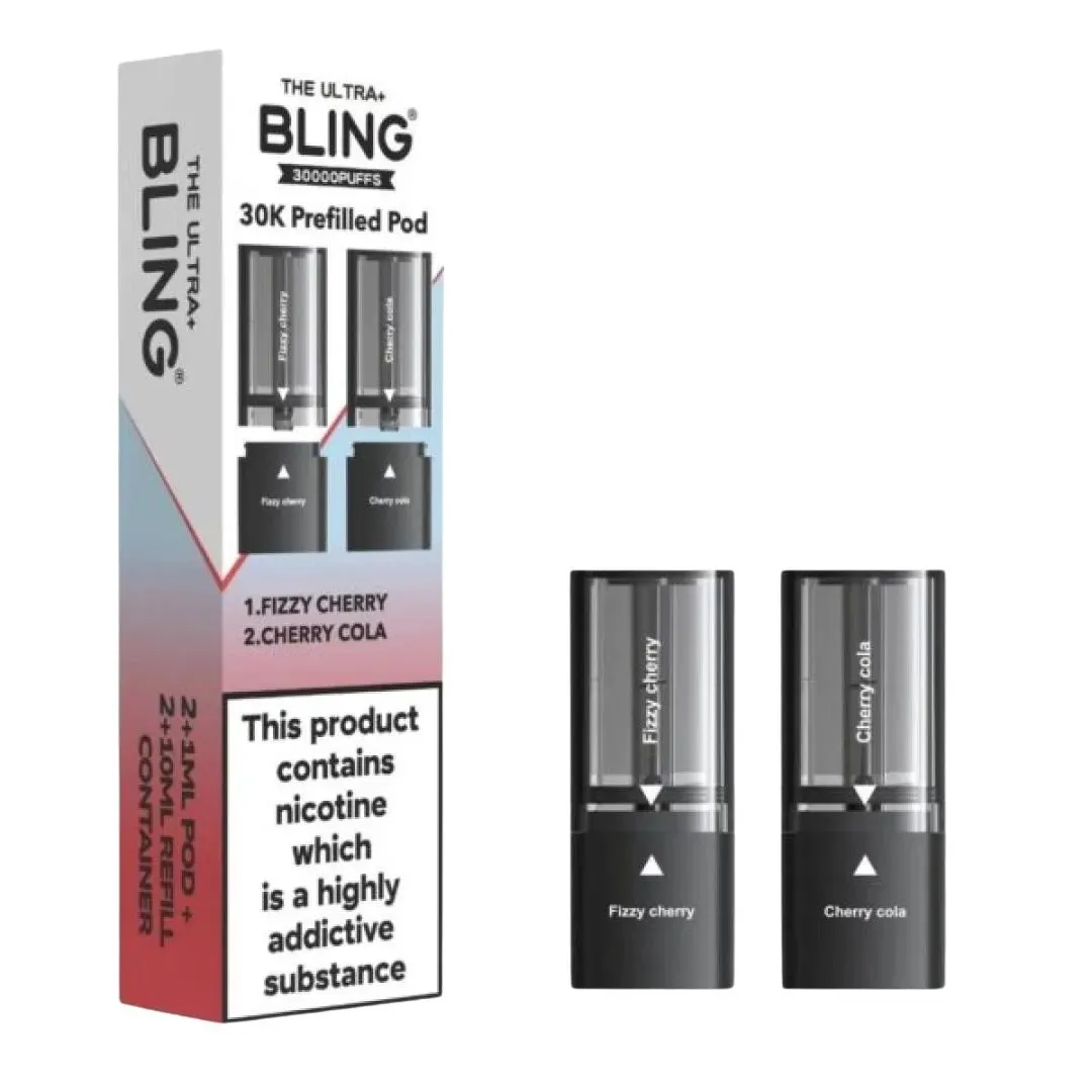 The Crystal Bling Ultra Plus 30k Prefilled Pods | £6.89