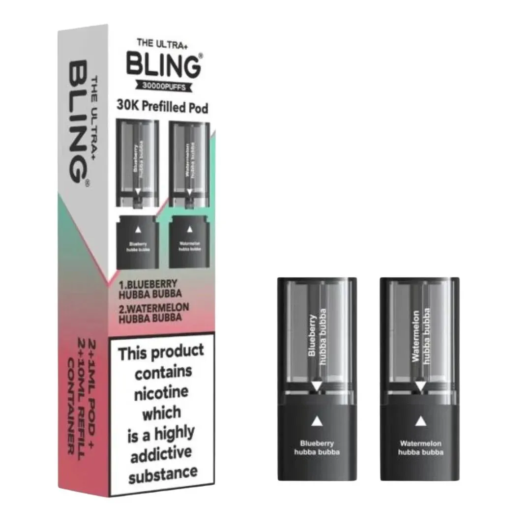 The Crystal Bling Ultra Plus 30k Prefilled Pods | £6.89