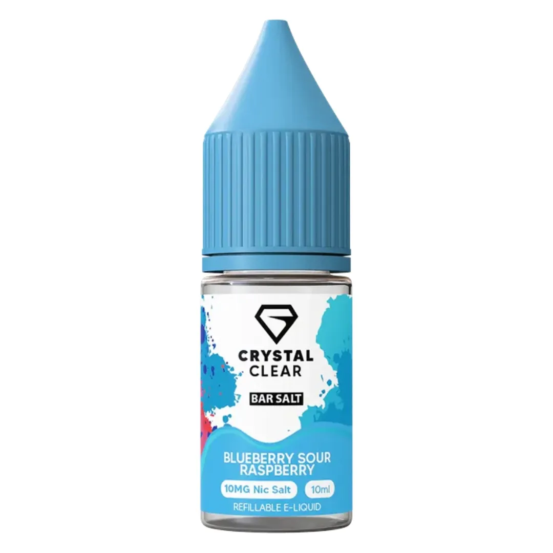 Crystal Clear 10ml Nic Salts E-liquid