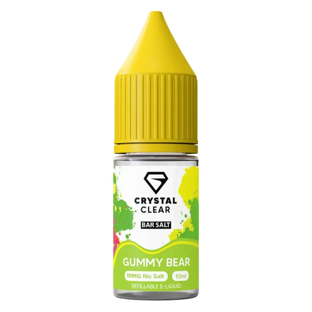 Crystal Clear 10ml Nic Salts E-liquid