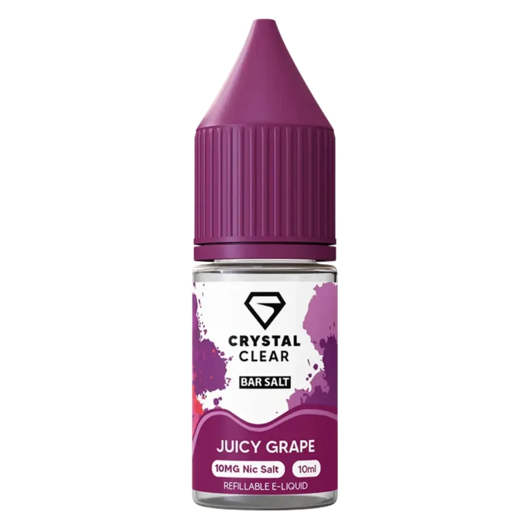 Crystal Clear 10ml Nic Salts E-liquid