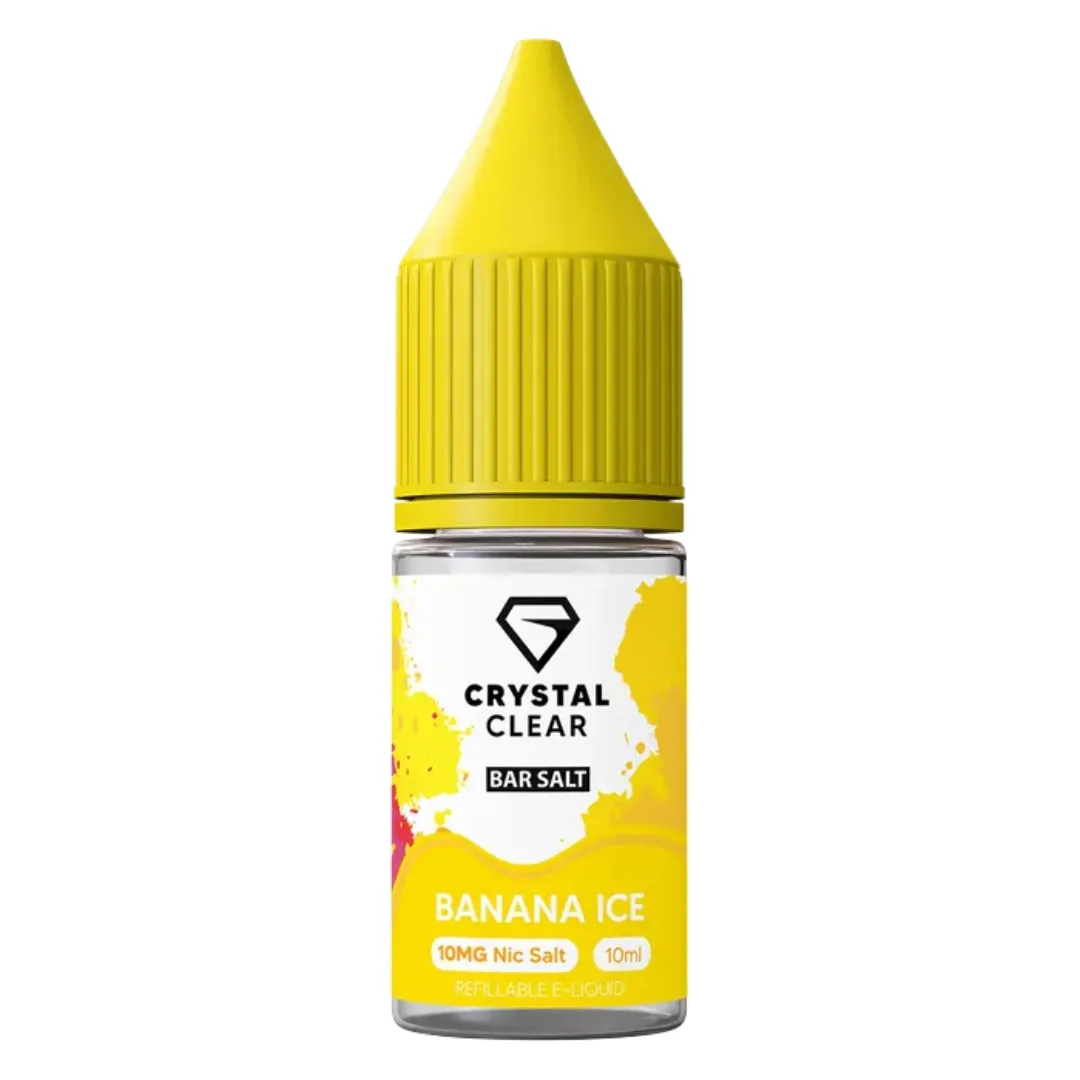Crystal Clear 10ml Nic Salts E-liquid