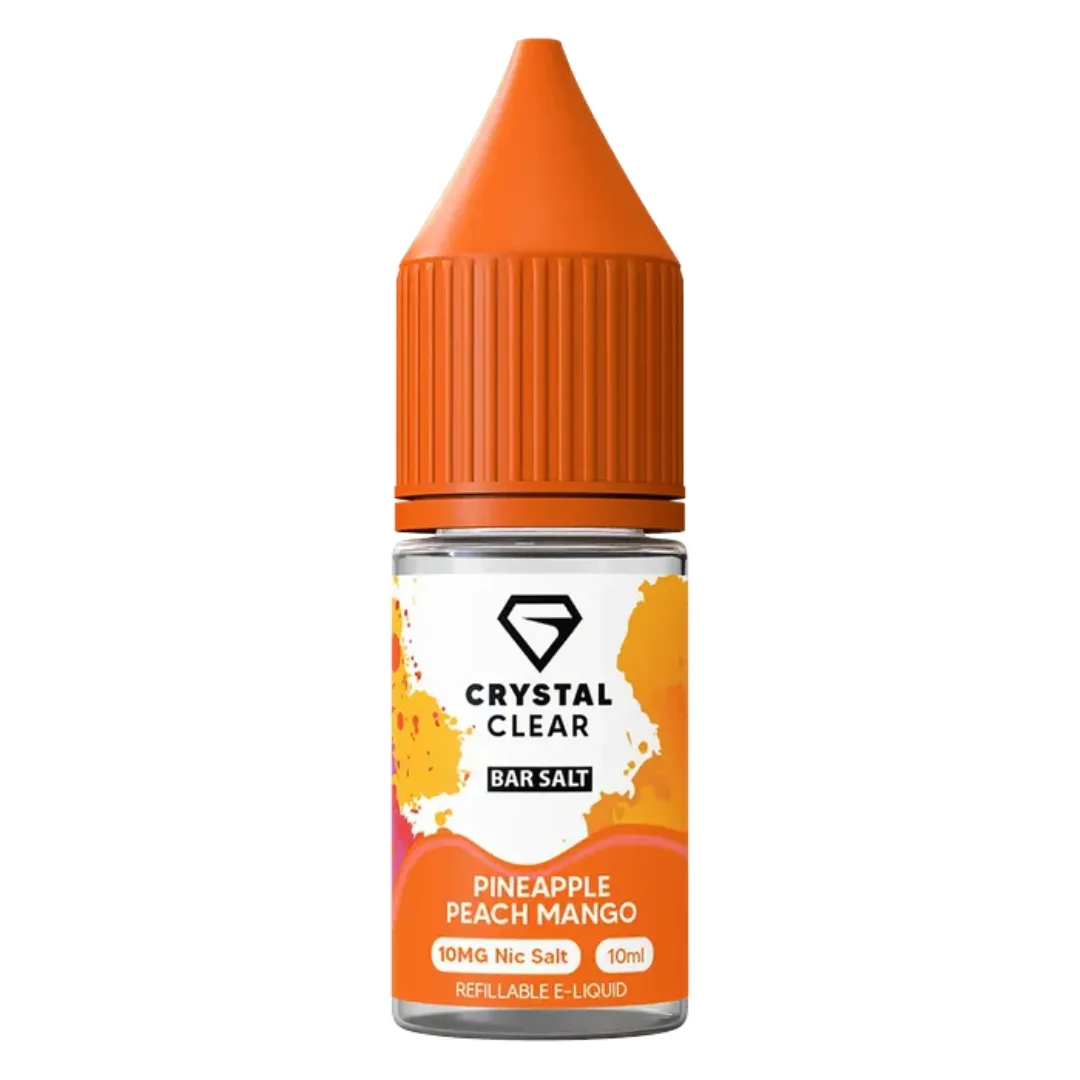 Crystal Clear 10ml Nic Salts E-liquid