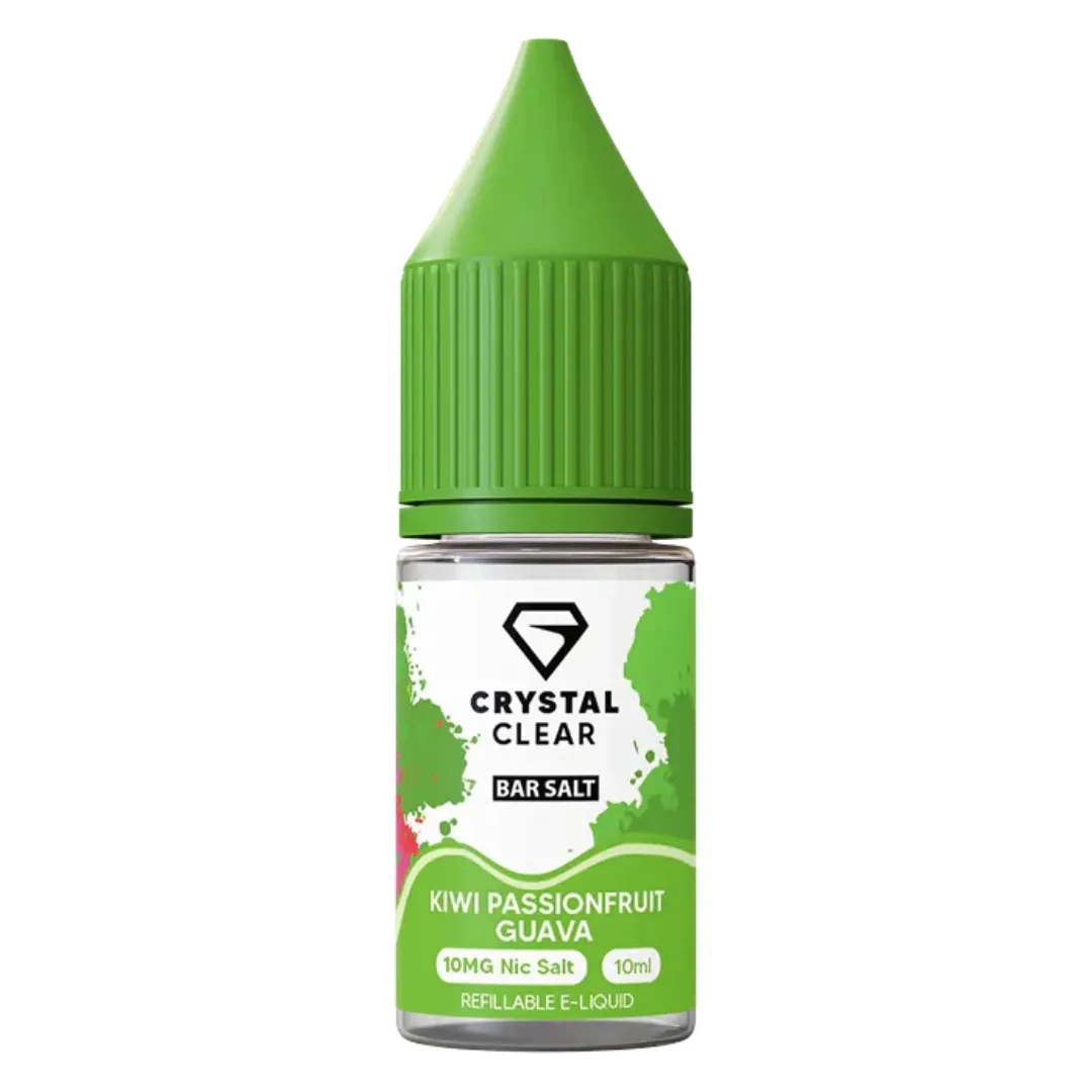 Crystal Clear 10ml Nic Salts E-liquid