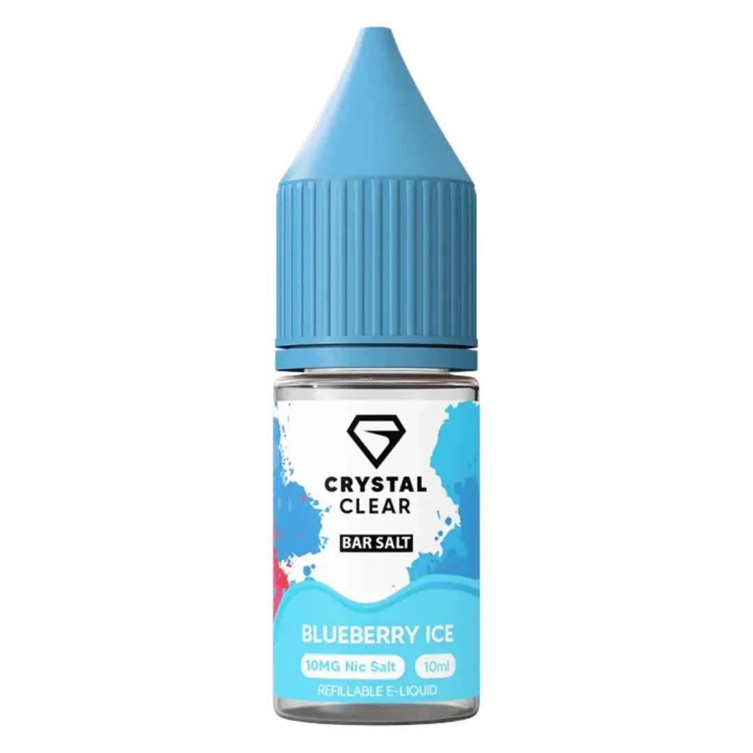 Crystal Clear 10ml Nic Salts E-liquid