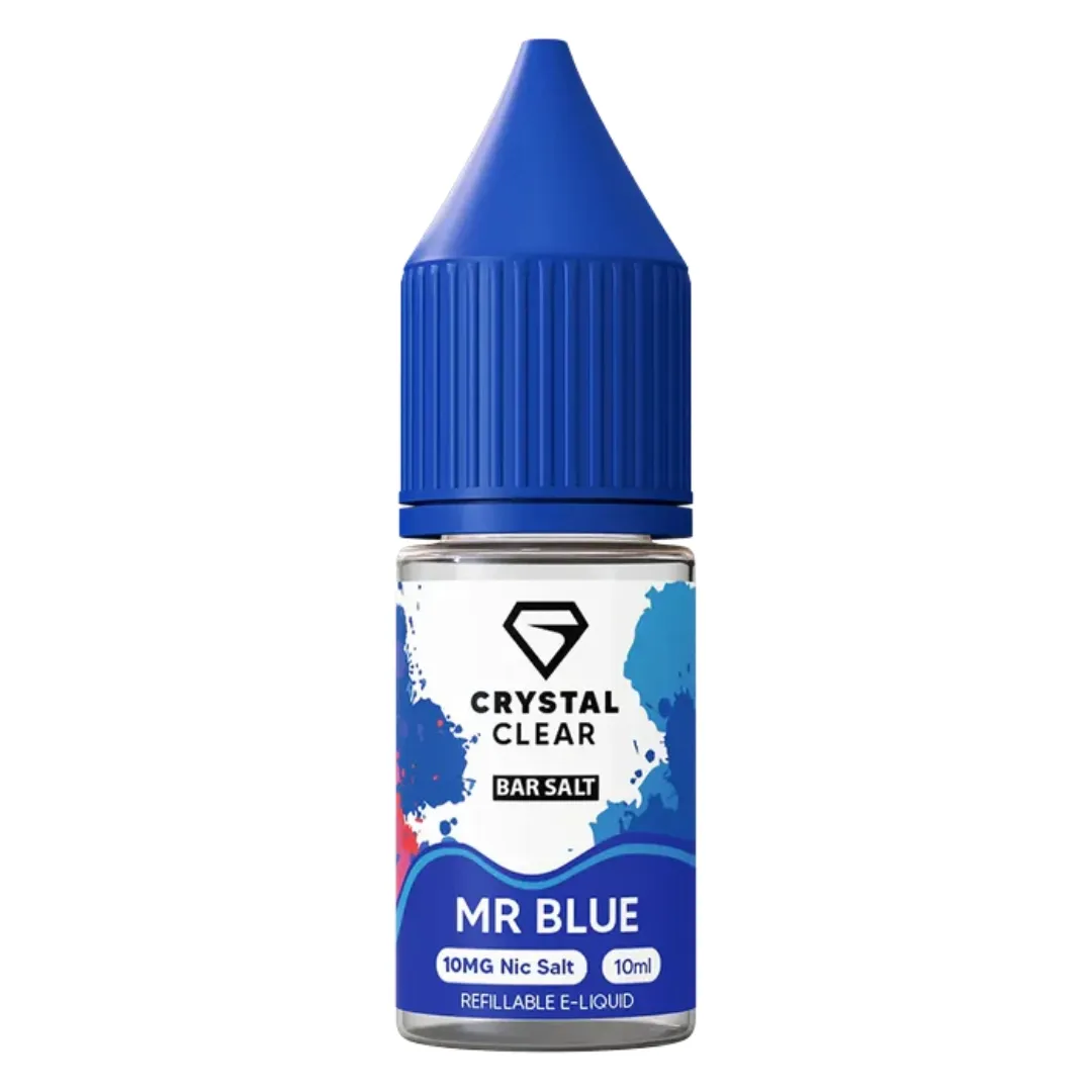 Crystal Clear 10ml Nic Salts E-liquid