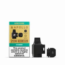 Gold Bar Apollo 20K Prefilled Tank And Refill Pod