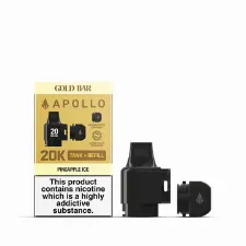 Gold Bar Apollo 20K Prefilled Tank And Refill Pod