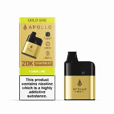 Gold Bar Apollo 20K Prefilled Vape Kit