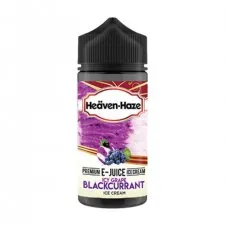 Icy Grape Blackcurrant Ice Cream by Heaven Haze 120ml E-Liquid