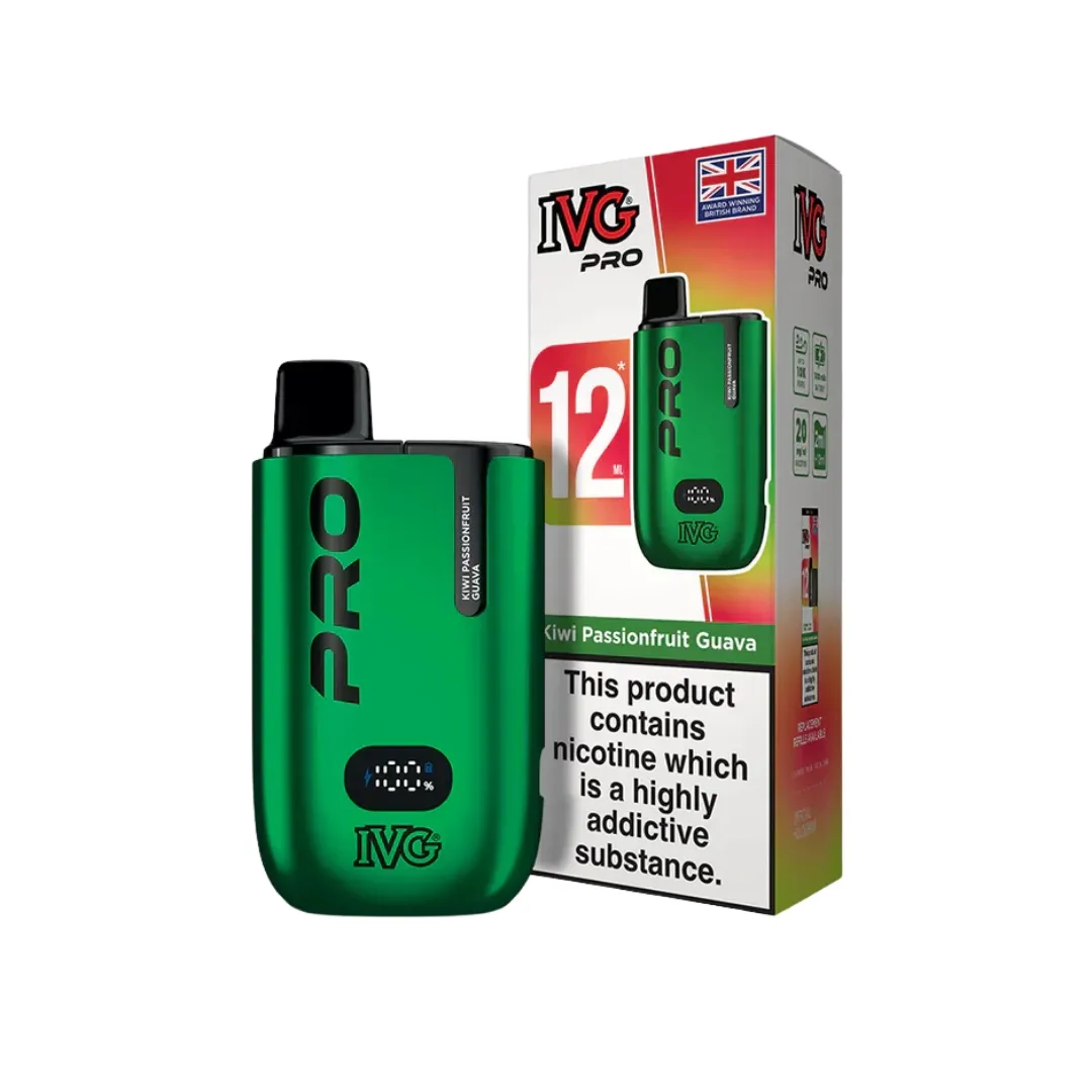 IVG Pro 12 Prefilled Vape Kit 10K