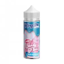 Kingston Eliquids Candy Floss Blue Raspberry 120ml E-liquid