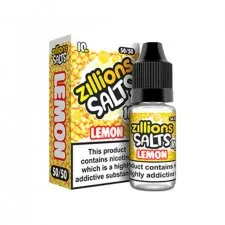 Lemon by Zillions 10ml 50:50 VG/PG E-Liquid