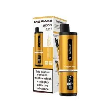 Merakii 3000 Puffs 4 in 1 Prefilled Vape Kit