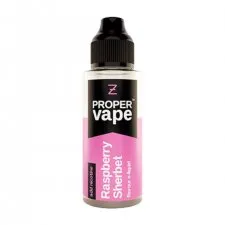 Raspberry Sherbet Proper Vape by Zeus Juice 120ml E-liquid