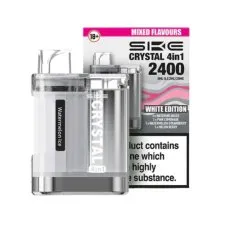 SKE Crystal 4-in-1 2400 Puffs Prefilled Vape Kit
