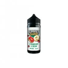 Strawberry Cream Seriously Donuts 100ml E-Liquid by Doozy Vapes