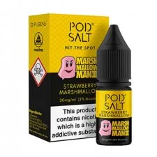 Strawberry Marshmallow by Pod Salt 10ml E-liquid