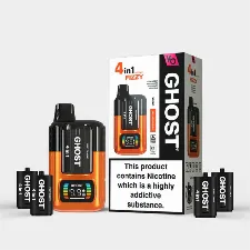 Vapes Bars Ghost 4-in-1 Prefilled Vape Kit