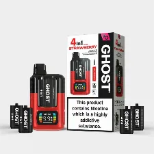 Vapes Bars Ghost 4-in-1 Prefilled Vape Kit