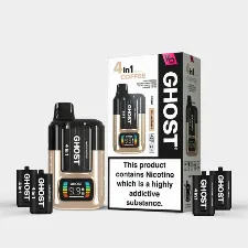 Vapes Bars Ghost 4-in-1 Prefilled Vape Kit