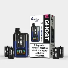 Vapes Bars Ghost 4-in-1 Prefilled Vape Kit