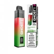 Vapes Bars Ghost Pro 8000 Prefilled Pods