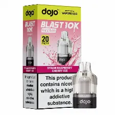 Vapooresso Dojo Blast 10K Puffs Prefilled Refill Pods