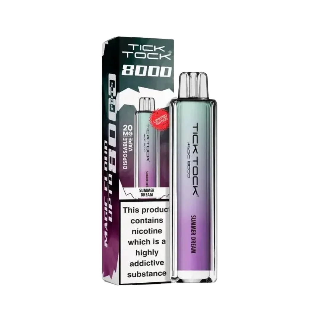 Tick Tock Magic 8000 Puffs Disposable Vape