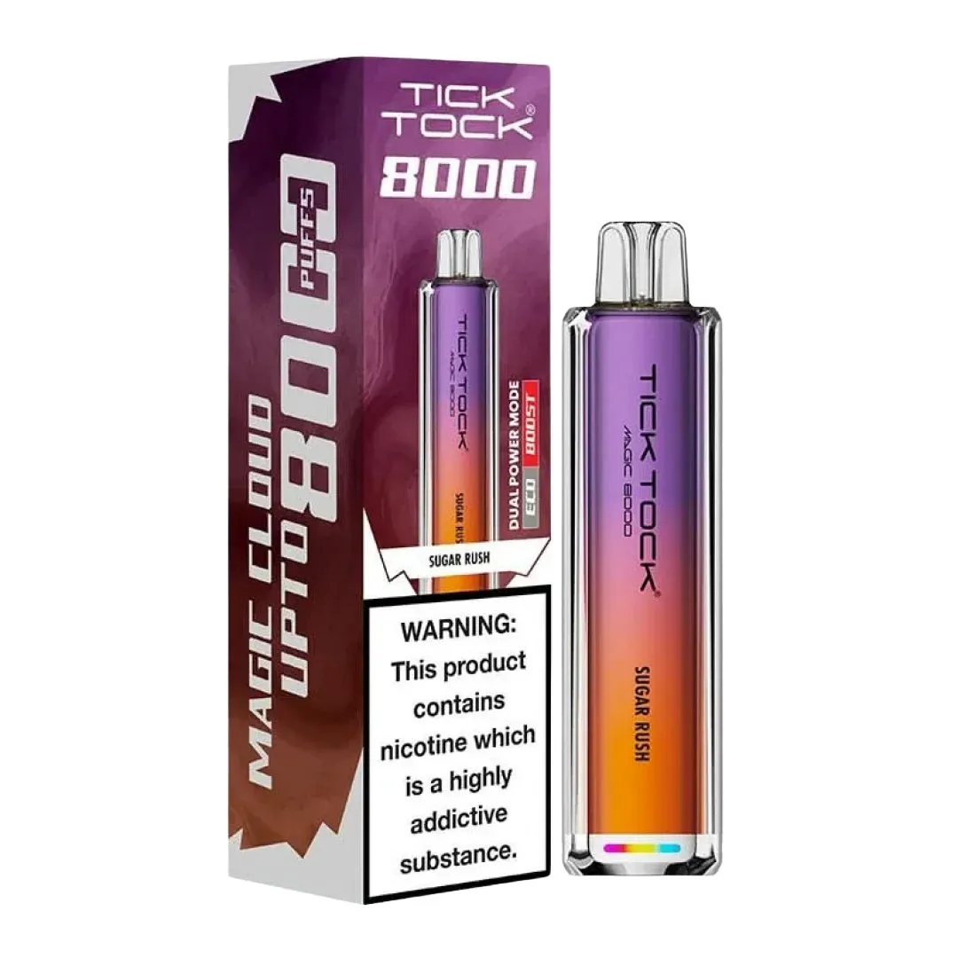Tick Tock Magic 8000 Puffs Disposable Vape