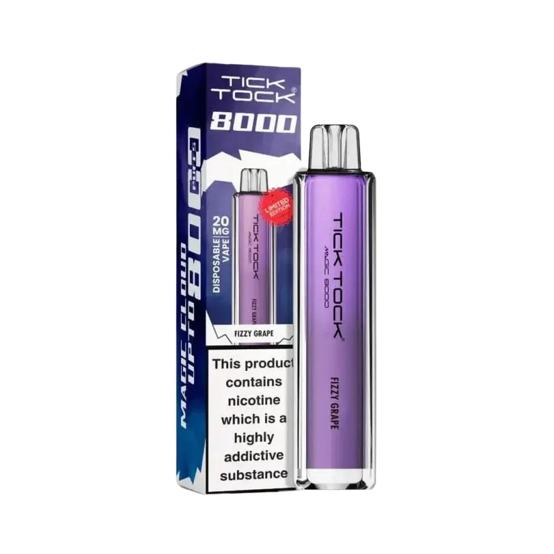 Tick Tock Magic 8000 Puffs Disposable Vape