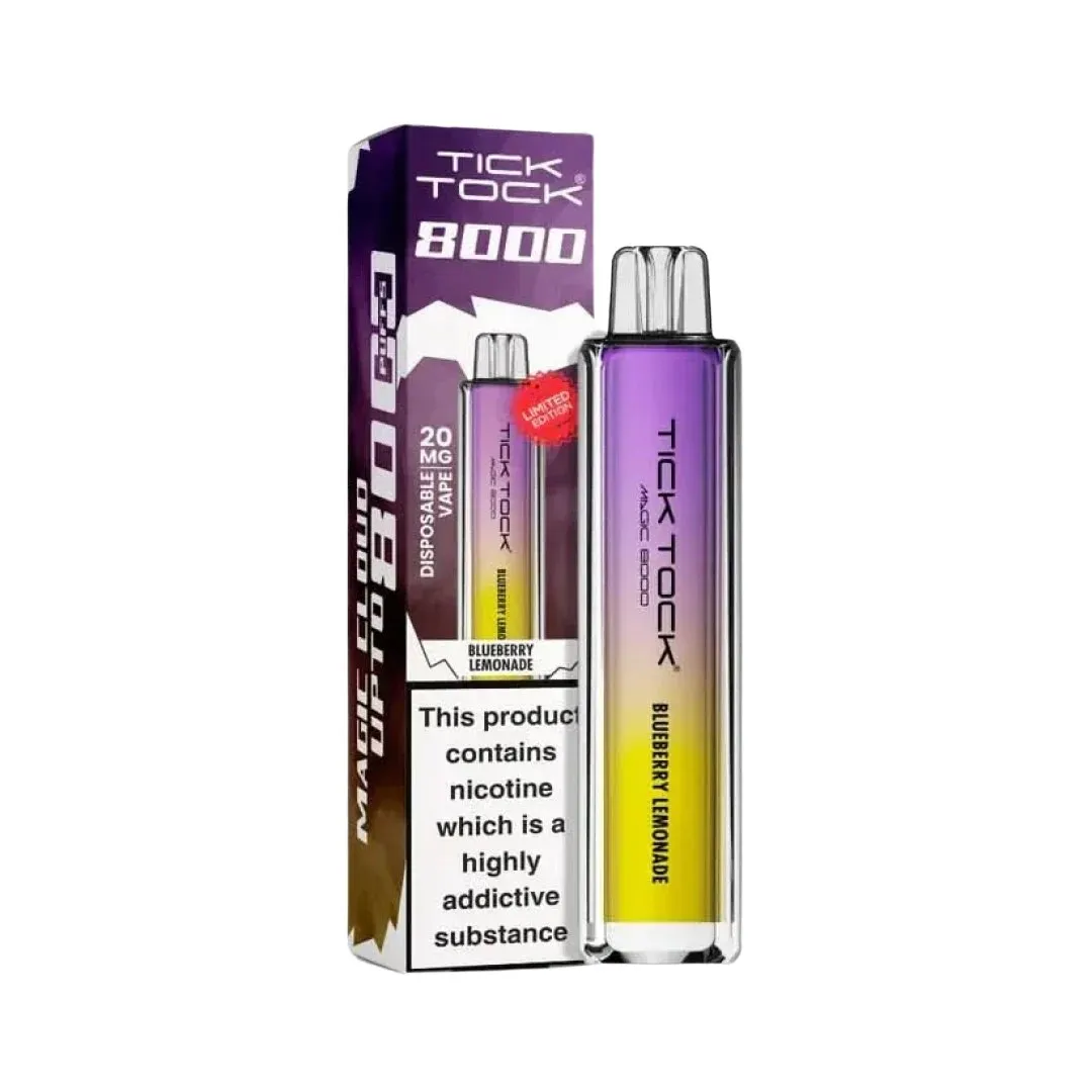 Tick Tock Magic 8000 Puffs Disposable Vape