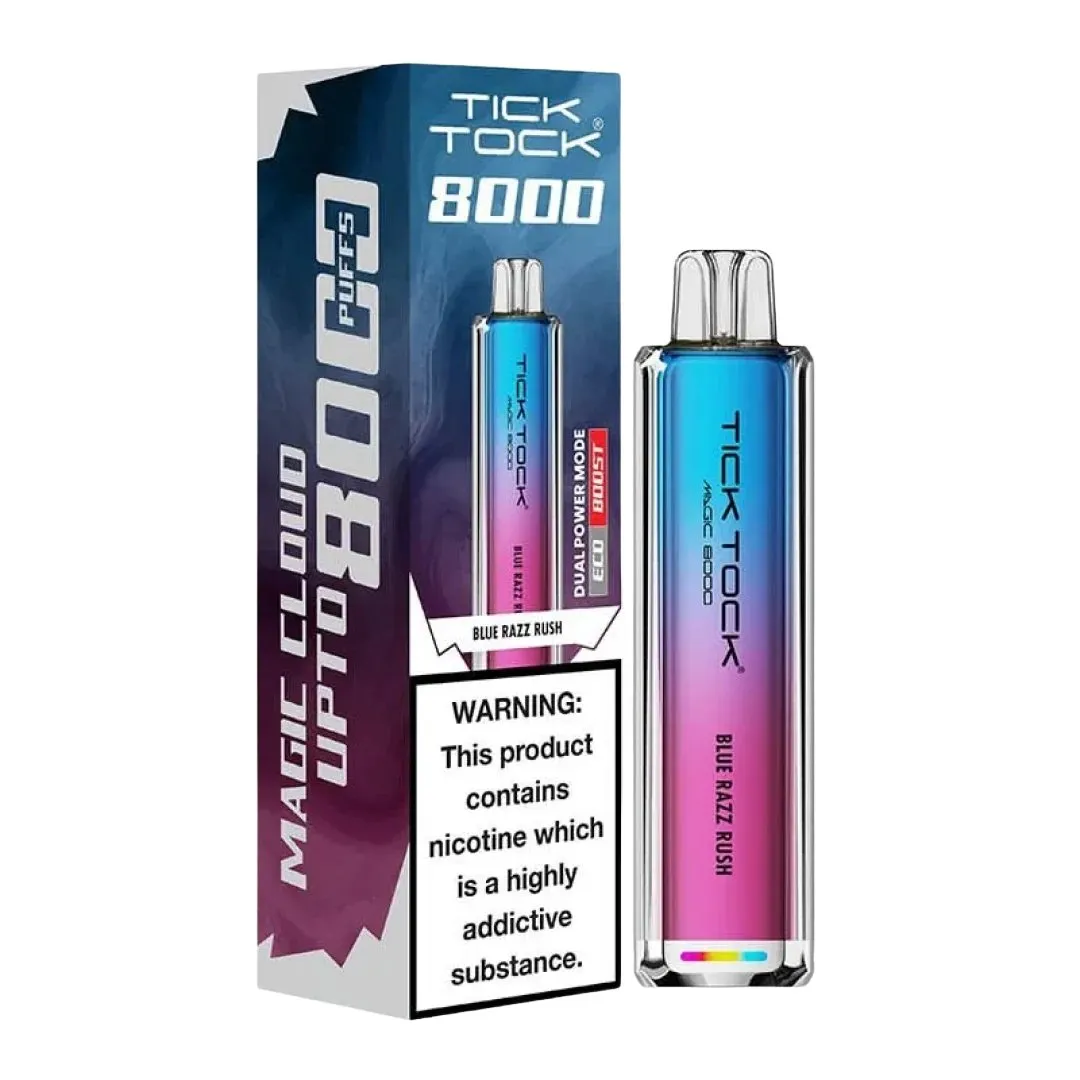 Tick Tock Magic 8000 Puffs Disposable Vape