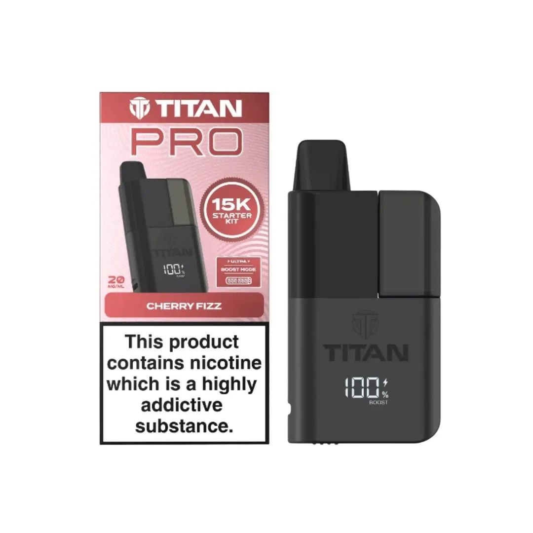 Titan Pro 15K Puffs Prefilled Pod Kit | £9.29