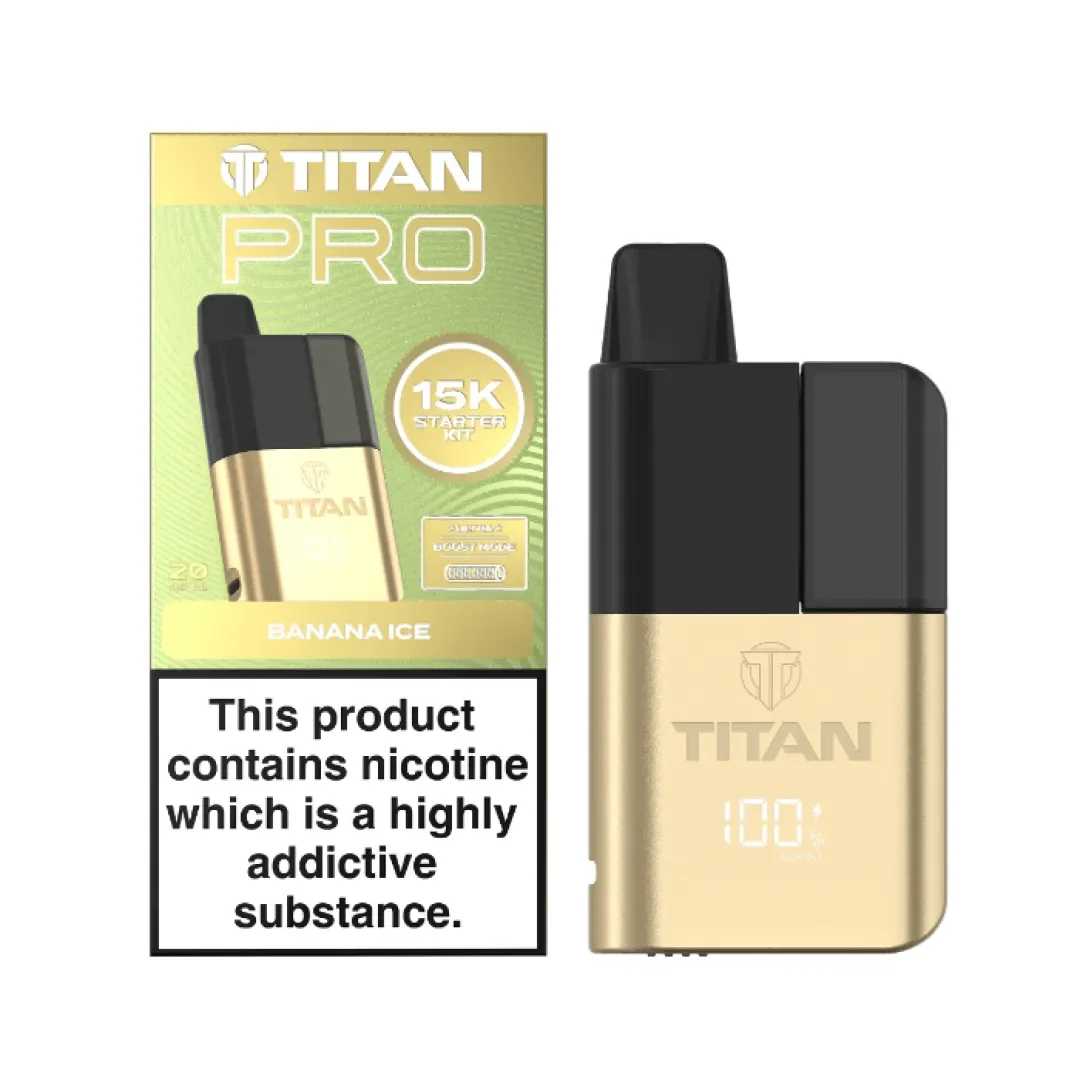 Titan Pro 15K Puffs Prefilled Pod Kit