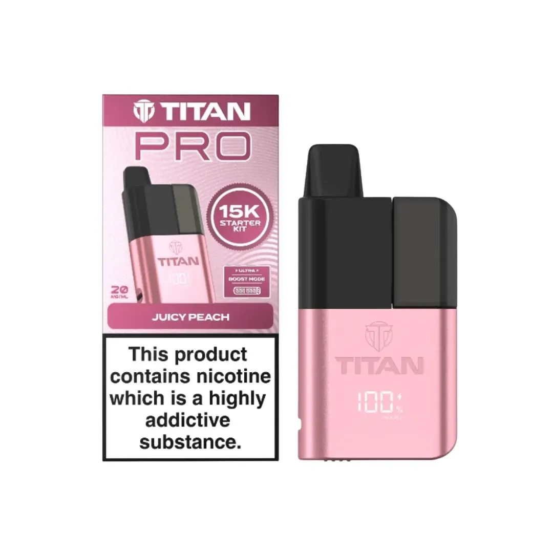 Titan Pro 15K Puffs Prefilled Pod Kit | £9.29