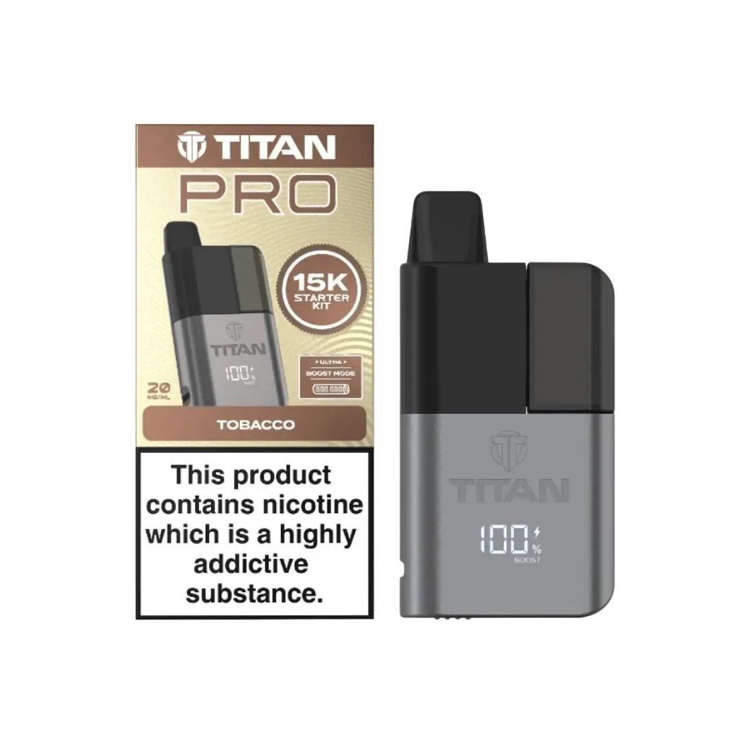 Titan Pro 15K Puffs Prefilled Pod Kit | £9.29