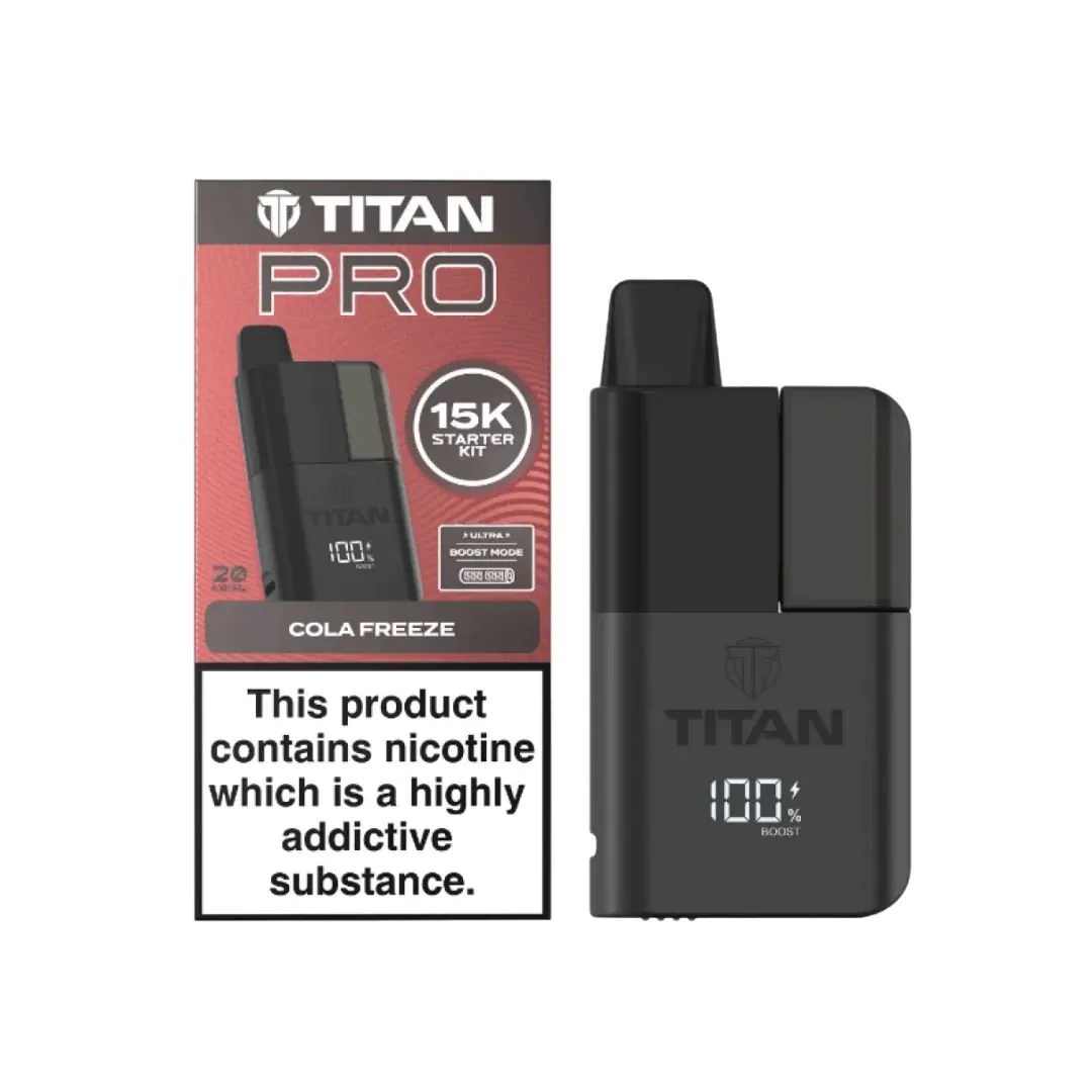 Titan Pro 15K Puffs Prefilled Pod Kit | £9.29