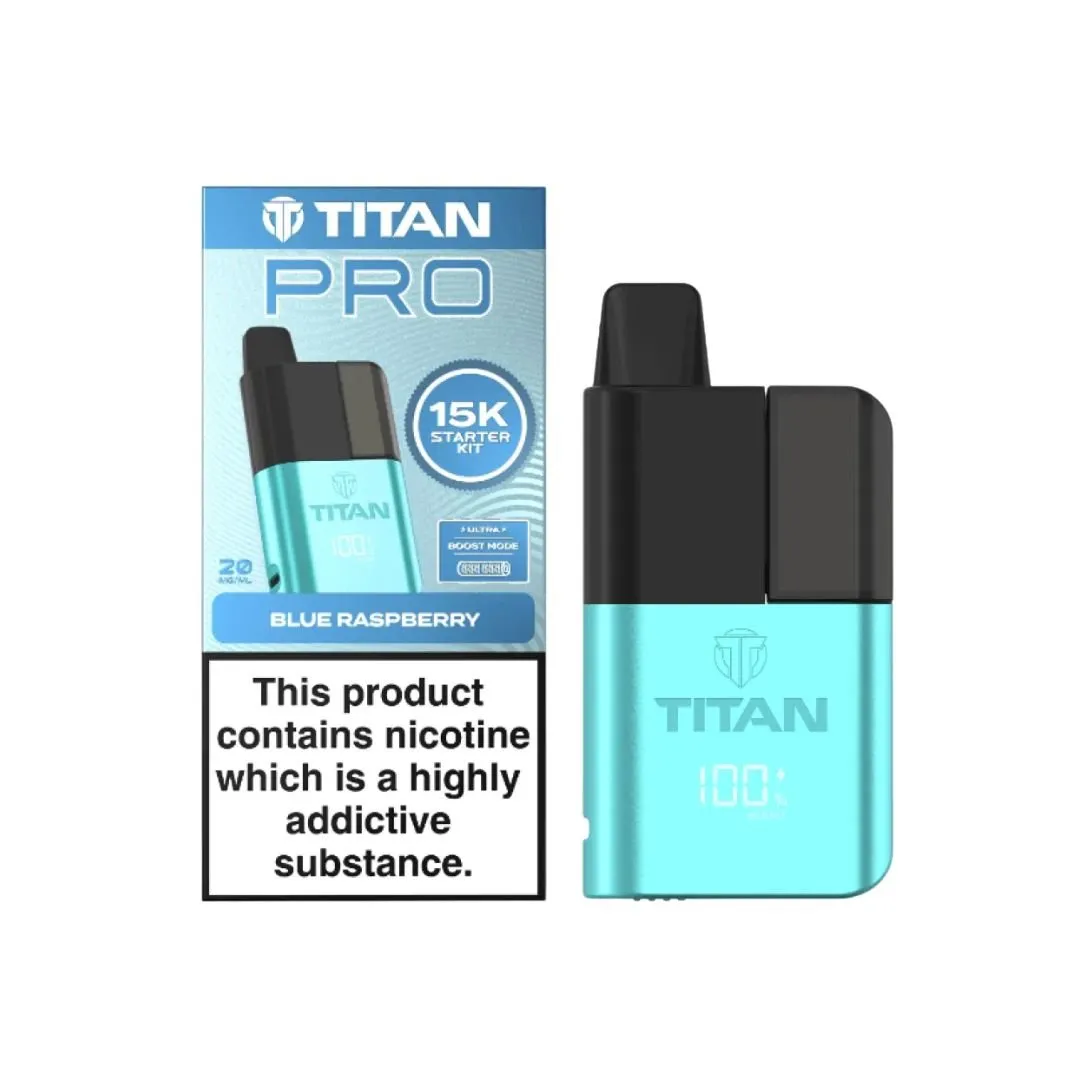 Titan Pro 15K Puffs Prefilled Pod Kit | £9.29