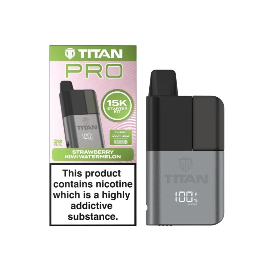 Titan Pro 15K Puffs Prefilled Pod Kit | £9.29