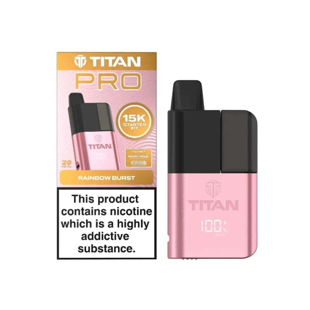 Titan Pro 15K Puffs Prefilled Pod Kit | £9.29