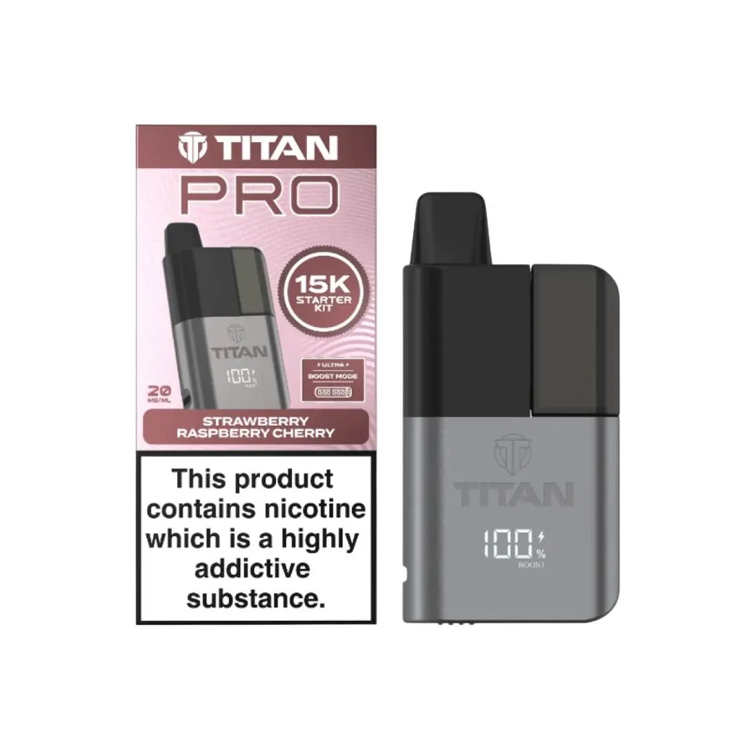 Titan Pro 15K Puffs Prefilled Pod Kit | £9.29