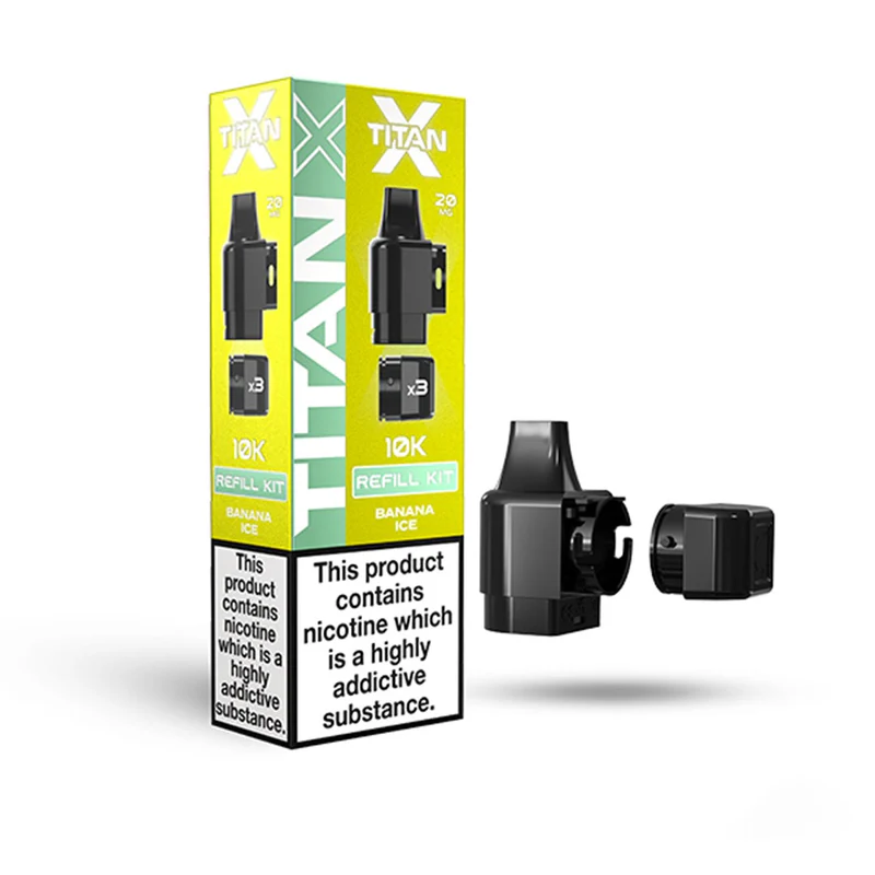 Titan X 10K Puffs Prefilled Pod