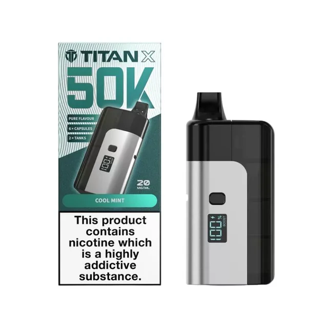 Titan X 50K Prefilled Vape Kit - Only £10.29