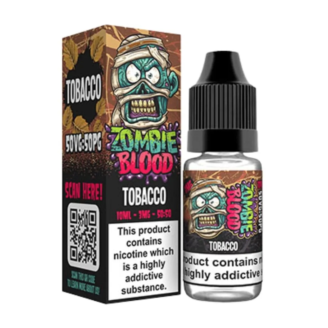 Tobacco by Zombie Blood 10ml E-Liquid