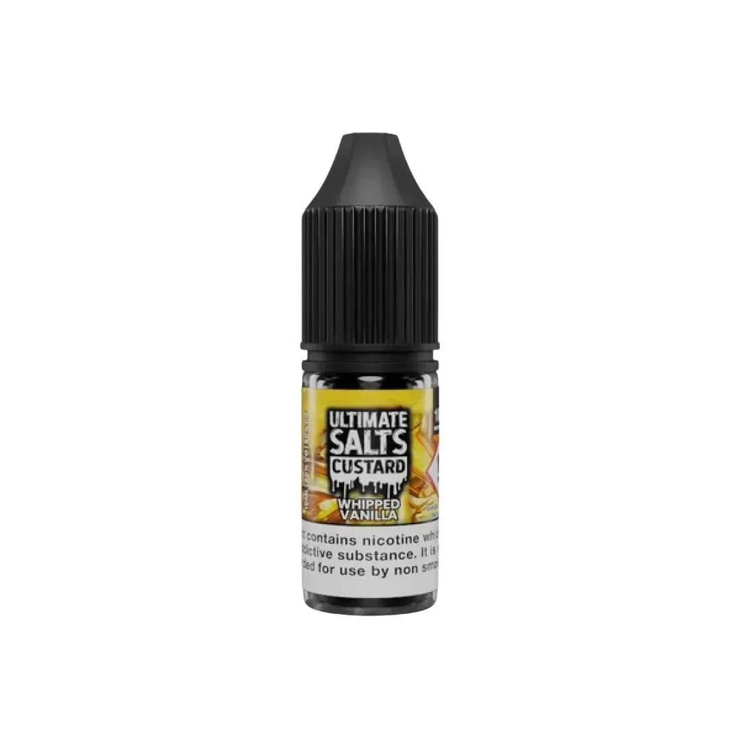 Ultimate Custard Range 10ml Nic Salts E-liquid - £2.85